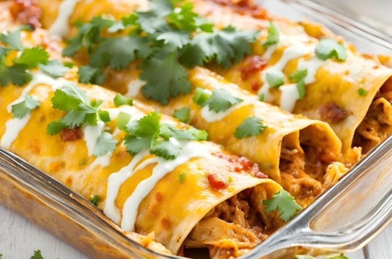 The Best Chicken Enchiladas You’ll Ever Make!