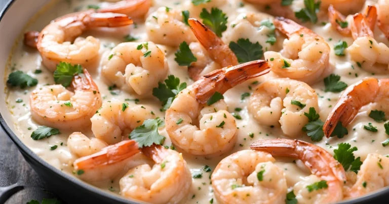 Creamy Garlic Shrimp