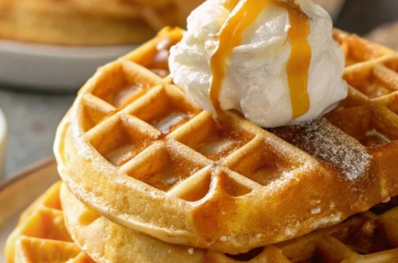 Perfect Homemade Waffles – Crispy, Fluffy & Delicious!