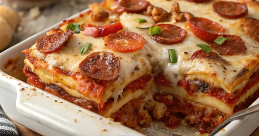  Pizza Casserole