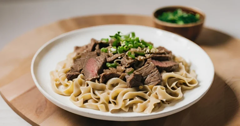 Beef and Noodles