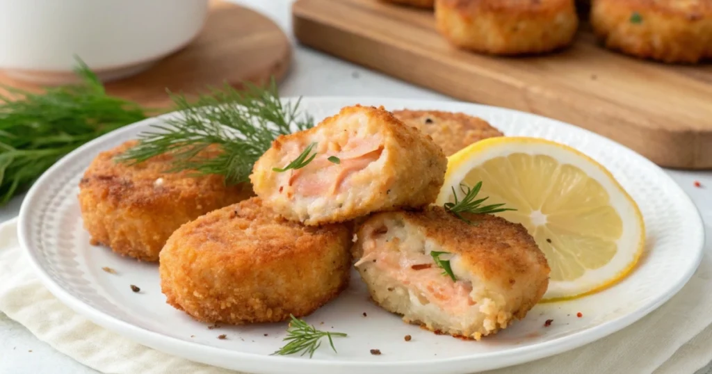 salmon croquettes
