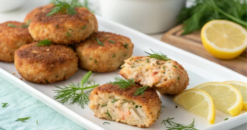 salmon croquettes
