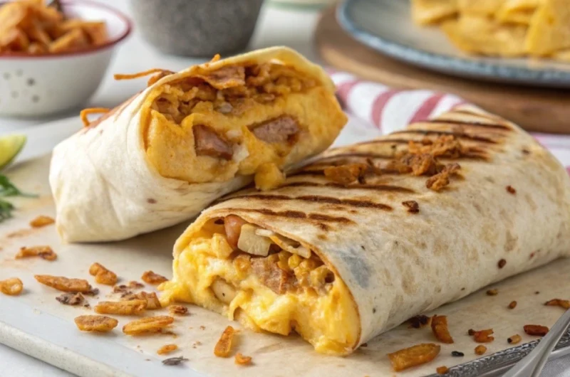 Irresistible Grilled Cheese Burrito – A Cheesy, Crunchy Delight!