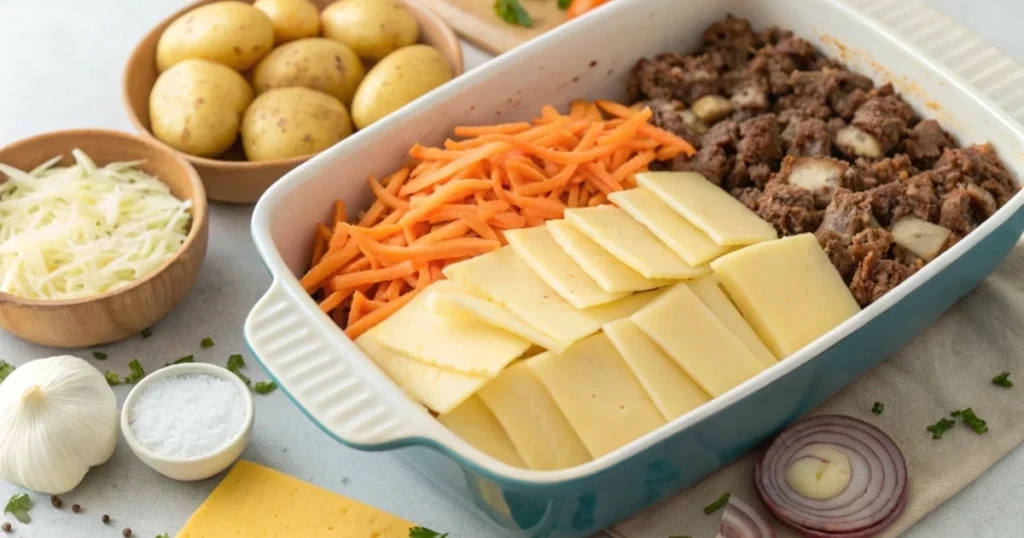 Loaded Meatloaf Casserole