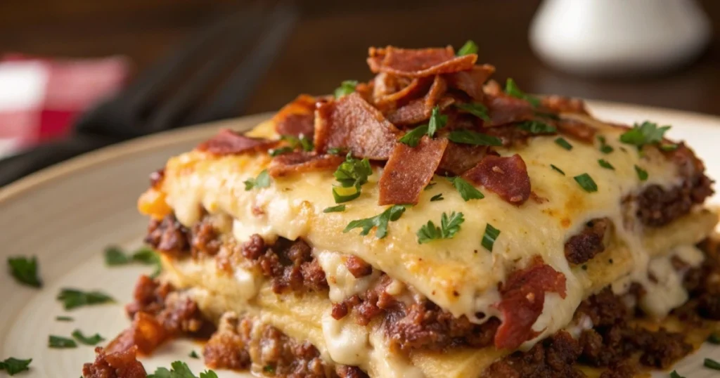 Loaded Meatloaf Casserole