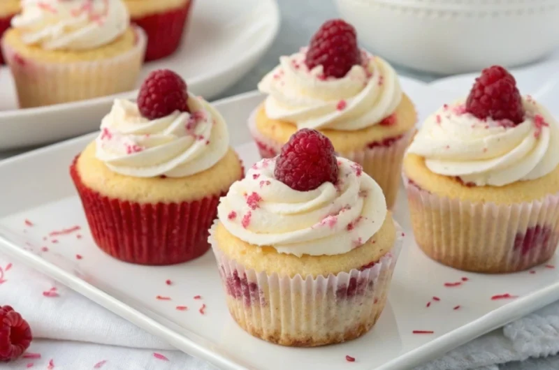 Irresistible Raspberry Cheesecake Cupcakes – A Sweet Treat You’ll Love!