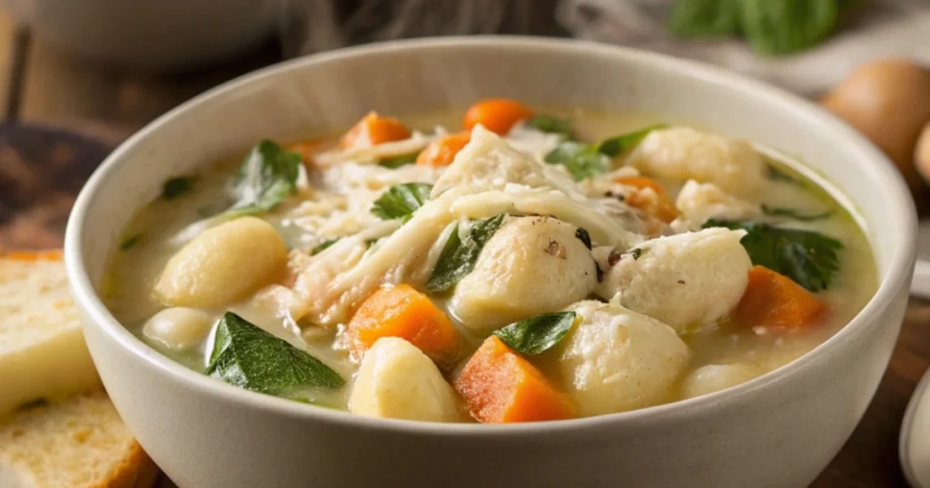 Chicken Gnocchi Soup